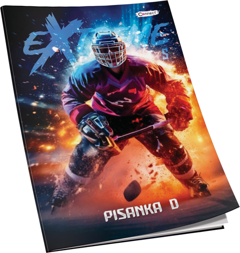 Pisanka D Connect Boy+ Soft, B5 linije, 52 listova, meki uvez