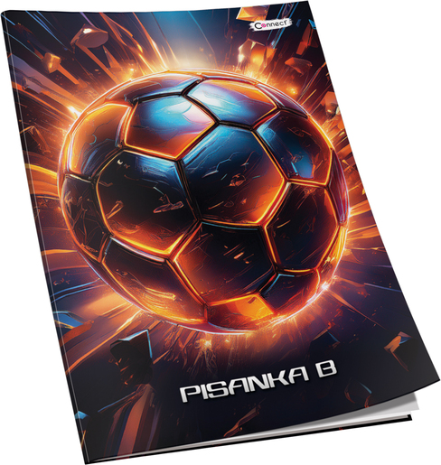 Pisanka B Premium Connect Boy, B5 linije, 16 listova, meki uvez