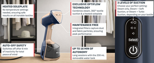 Tefal uređaj za okomito glačanje DT9620F0