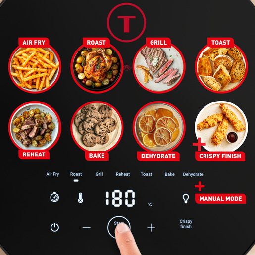 Tefal friteza Easy Fry EY8328E0 infrared coal grey