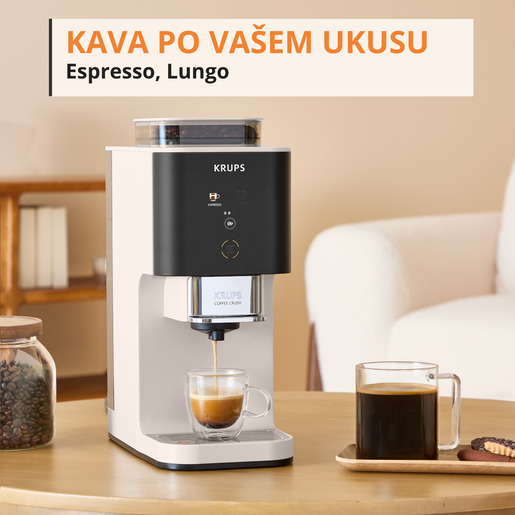 Krups aparat za kavu Crush Ivory SA4001E0