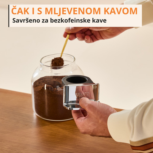Krups aparat za kavu Crush Ivory SA4001E0