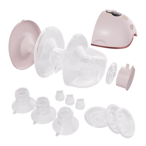 Kinderkraft električna izdajalica MAMAFLOW, hands free, Pink