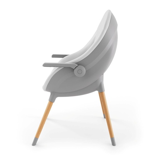 Kinderkraft hranilica Fini UP 3u1, Grey
