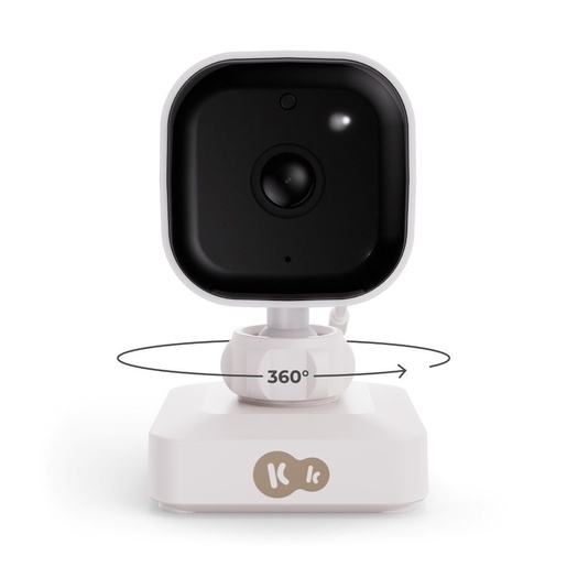 Kinderkraft NITEEYE TRAVEL bežični baby monitor sa stalkom za kameru, White