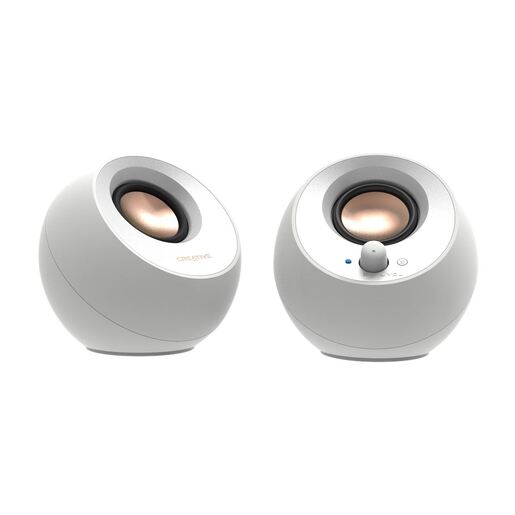 Creative Pebble V3, zvučnici, 2.0, 8W, USB C, Bluetooth, bijeli