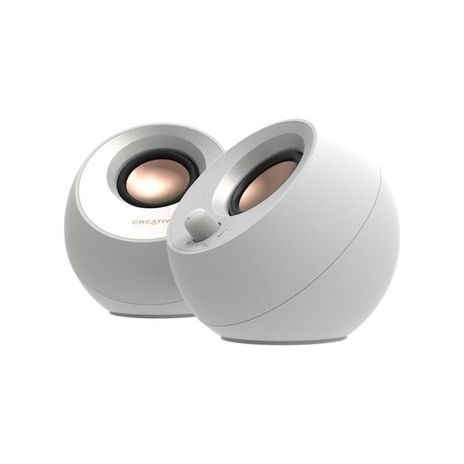 Creative Pebble V3, zvučnici, 2.0, 8W, USB C, Bluetooth, bijeli