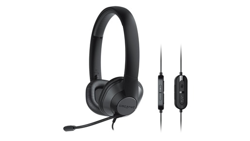Creative HS-720, slušalice, USB V2, crne