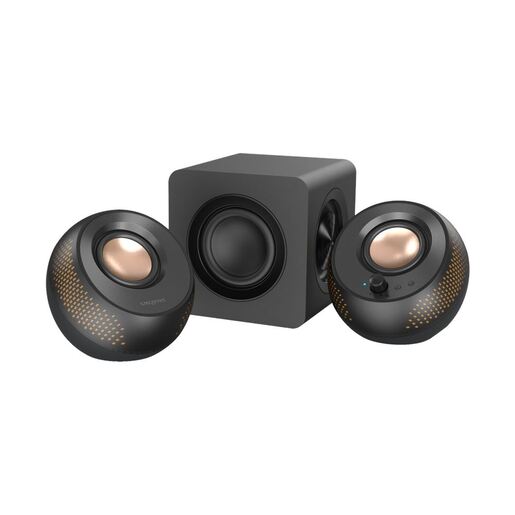 Creative Pebble X Plus, zvučnici, 2.1, 15W, USB, Bluetooth, RGB, crni