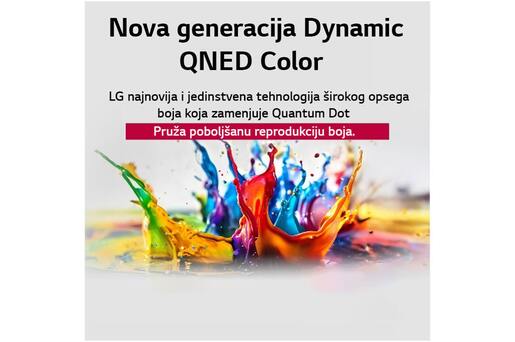 LG 65" QNED AI TV 65QNED87A3B, 4K UHD, webOS Smart TV, VRR&ALLM, HDR10 Pro
