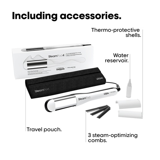 L'Oréal Professionnel  SteamPod 4.0 Glacial Meteora Limited Edition + Redken Acidic Bonding Concentrate šampon za kosu