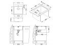 Alveus sudoper PURE 30 MONARCH Copper QC