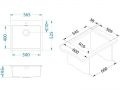 Alveus sudoper PURE 70 QC