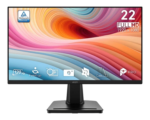 MSI 21.5" office monitor PRO MP225 E12VL, FHD, 120Hz, VA