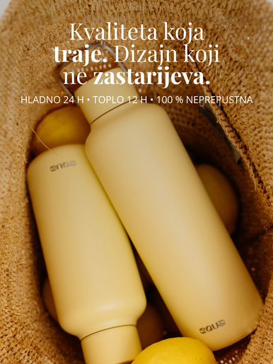 EQUA, termo boca od nehrđajućeg čelika, Timeless Sorbetto, 600ml