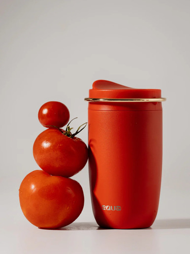 EQUA Cup, termo šalica od nehrđajućeg čelika za čaj/kavu, 300ml, Pomodoro