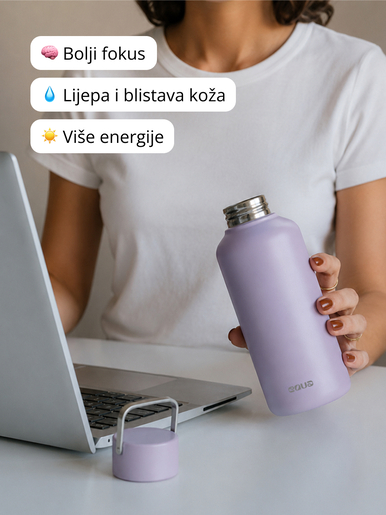 EQUA, boca od nehrđajućeg čelika, Timeless Lido, 600ml