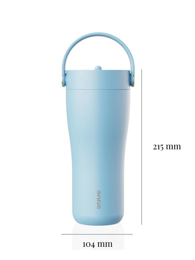 EQUA CARRY Cup, termo šalica od nehrđajućeg čelika za čaj/kavu, 600ml, Lido