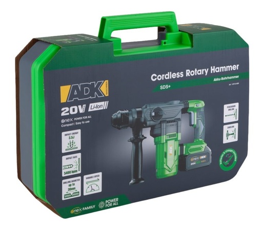 ADK akumulatorska čekič-bušilica 20V SF4E202 (YP20-H30M) ENEX 1 X 4.0AH