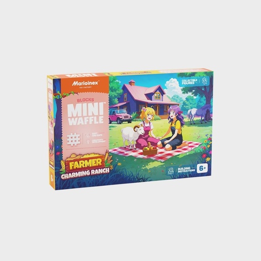 Marioinex Mini Waffle Farmer 100 kom, Charming Ranch