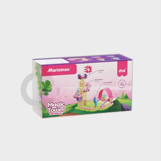 Marioinex Mini Waffle Princess 80 kom, The Magic Tower