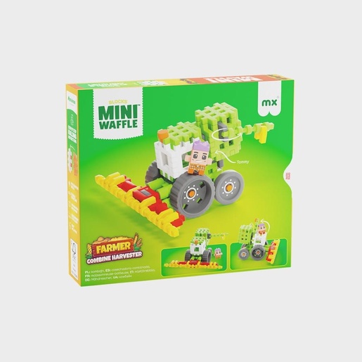 Marioinex Mini Waffle Farmer 50 kom, Combine Harvester