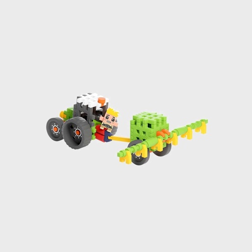 Marioinex Mini Waffle Farmer 50 kom, Tractor with Sprayer