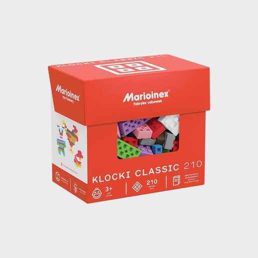 Marioinex Classic kocke 210 kom