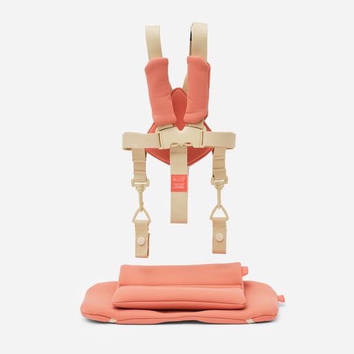 KAOS Klapp Set Jastučići i Sigurnosni pojas, Terracotta Pink