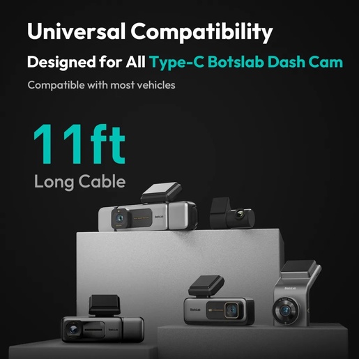 Botslab Dash Camera Smart Harware Kit Type-C - Komplet za ožičenje za auto kameru