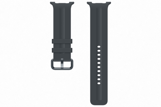 Dodatni silikonski sportski remen 20mm S/M za Samsung Galaxy Watch9 crni