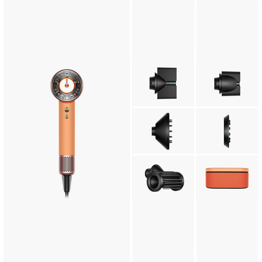 Dyson sušilo za kosu Supersonic Nural HD16 Ceramic Apricot/Topaz Curly+Coily