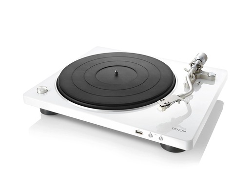 Denon DP-450USB, gramofon, bijeli