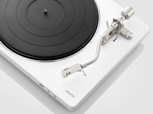 Denon DP-450USB, gramofon, bijeli