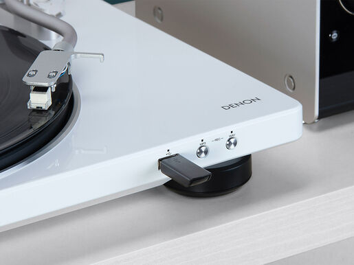 Denon DP-450USB, gramofon, bijeli