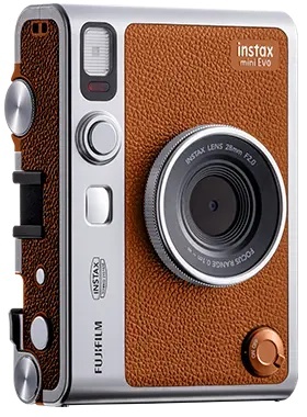 FUJIFILM instant fotoaparat Instax Mini Evo Brown