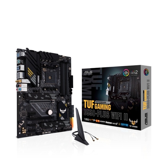 Matična ploča ASUS TUF GAMING B550-PLUS WIFI II, AMD B550, AM4, ATX (90MB19U0-M0EAY0)