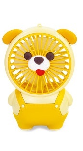 Mini ventilator "Životinje", žuti