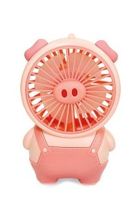 Mini ventilator "Životinje", rozi
