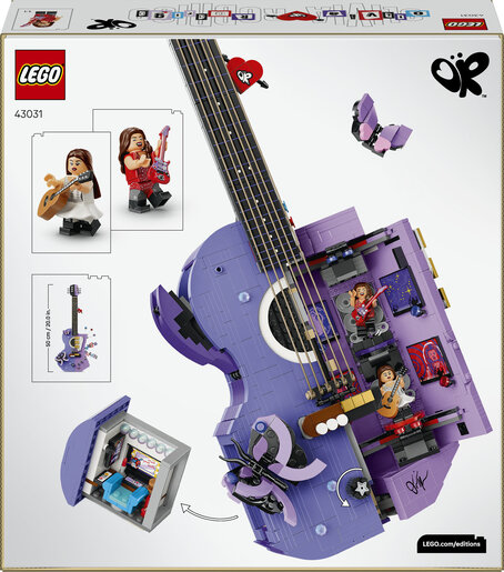 LEGO® Editions Dvojna gitara Olivije Rodrigo 43031