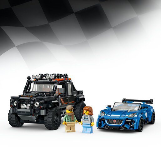 LEGO® Speed Champions Jaguar Project 7 i Land Rover Defender 77264