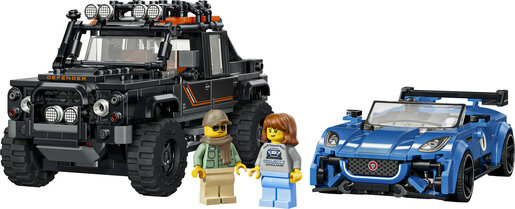 LEGO® Speed Champions Jaguar Project 7 i Land Rover Defender 77264