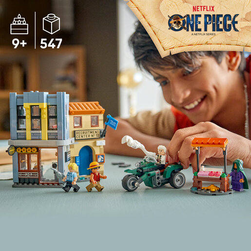 LEGO® ONE PIECE Obračun s kapetanom Smokerom 75642