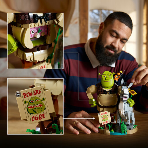 LEGO® Shrek: Shrek, Magarac i Mačak u Čizmama 72423