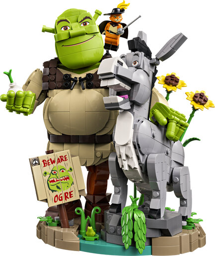 LEGO® Shrek: Shrek, Magarac i Mačak u Čizmama 72423