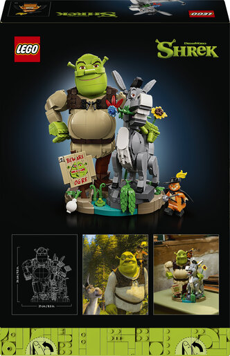 LEGO® Shrek: Shrek, Magarac i Mačak u Čizmama 72423