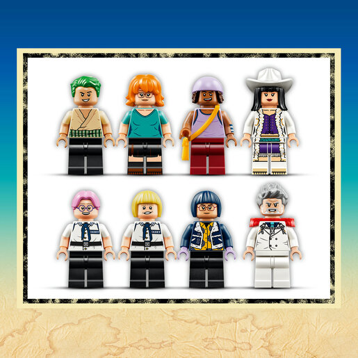LEGO® ONE PIECE Garpov pomorski ratni brod 75646