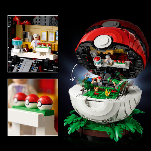LEGO® Pokémon™ Nezaboravni trenuci obuke Trenera u Poké lopti 72154