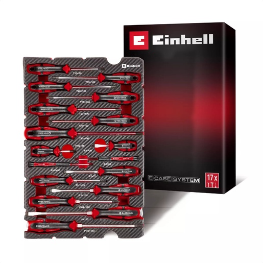 Einhell umetak za E-Case, set odvijača, 17/1