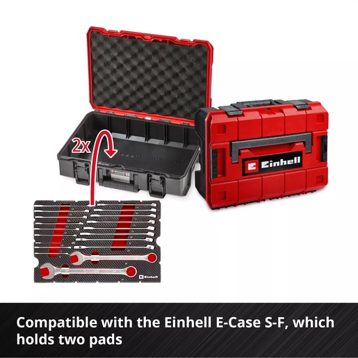 Einhell umetak za E-Case, set kombiniranih viljuškasto-okastih ključeva, 19/1